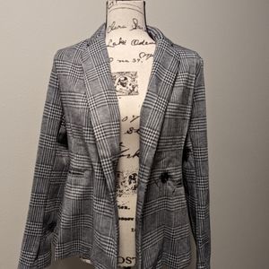 Love Tree Closet Staple Houndstooth Blazer Jacket Size medium